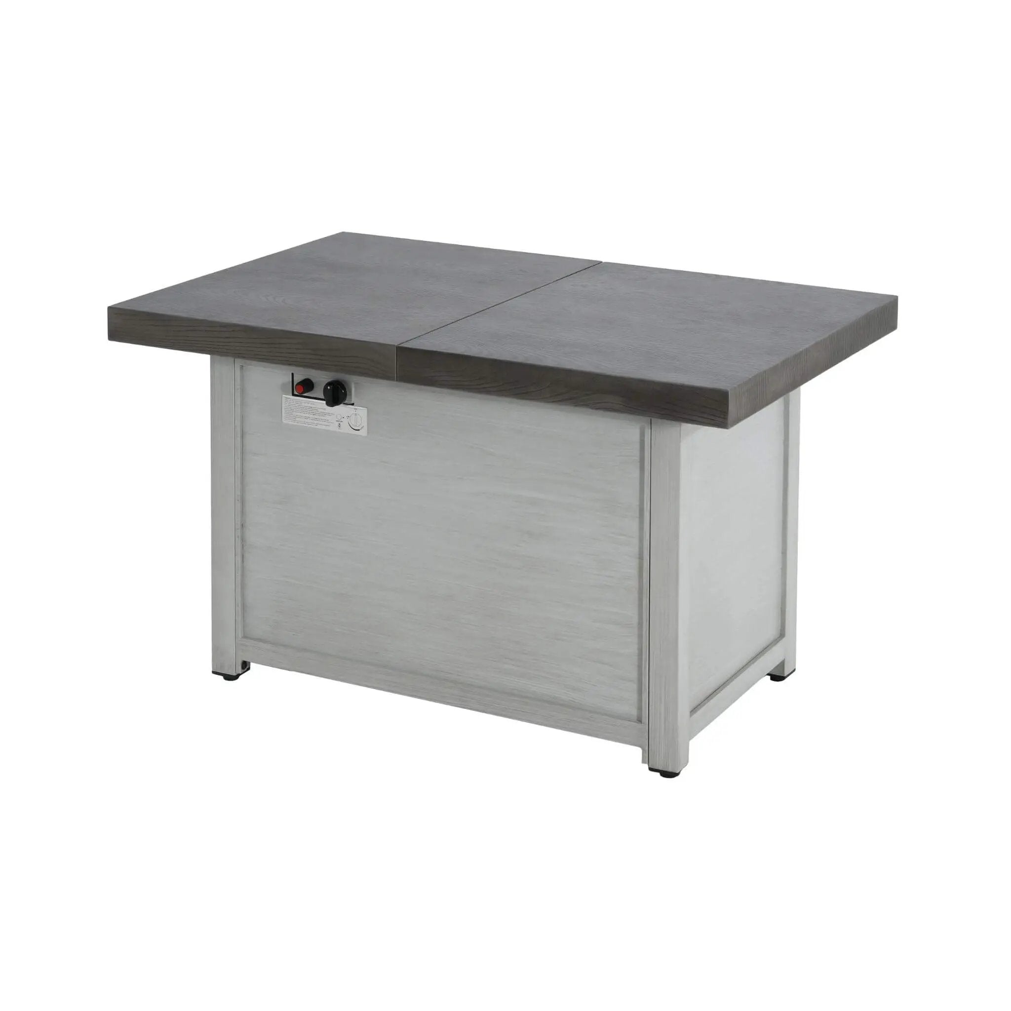 Alora Premium 50K BTU Rectangle Outdoor Aluminum Fire Pit Table (SAK70248) by SAKSBY WHOLESALE