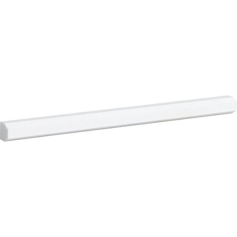 Alpina White Honed Pencil Liner Marble Moldings 1/2x12 Marble Honed 2x12 Moldings