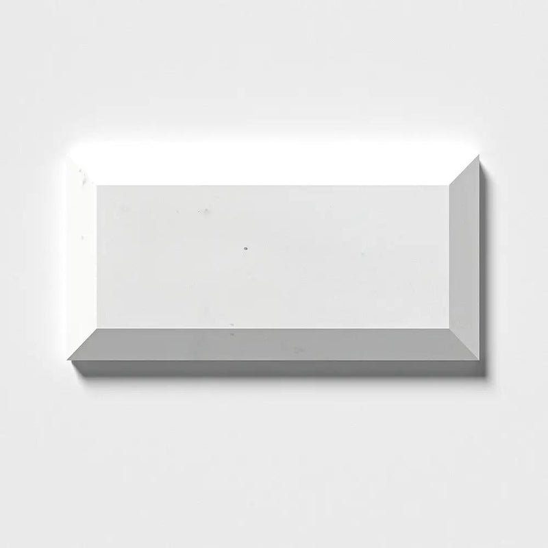 Alpina White Honed Subway Marble Tiles 2 3/4x5 1/2