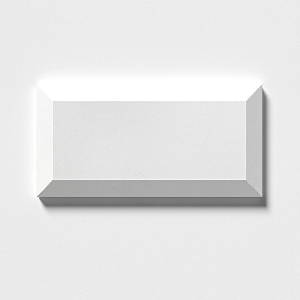 Alpina White Polished Subway Marble Tiles 2 3/4x5 1/2 Marble Polished 6x6 Tiles