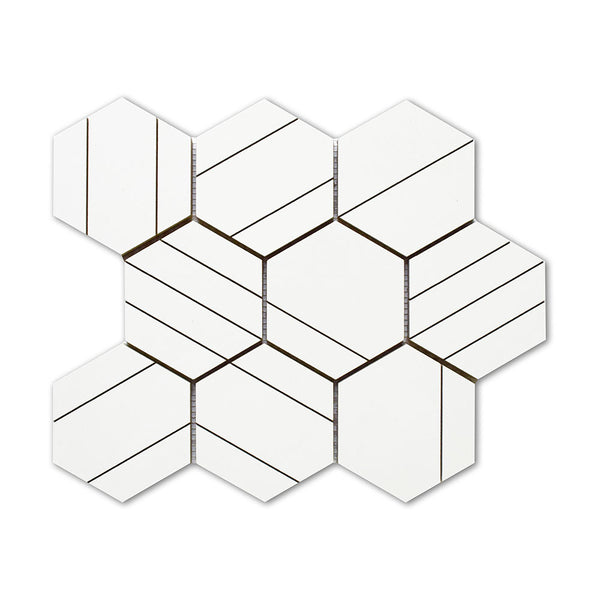 Alpine Polished Craft Hexagon Mos