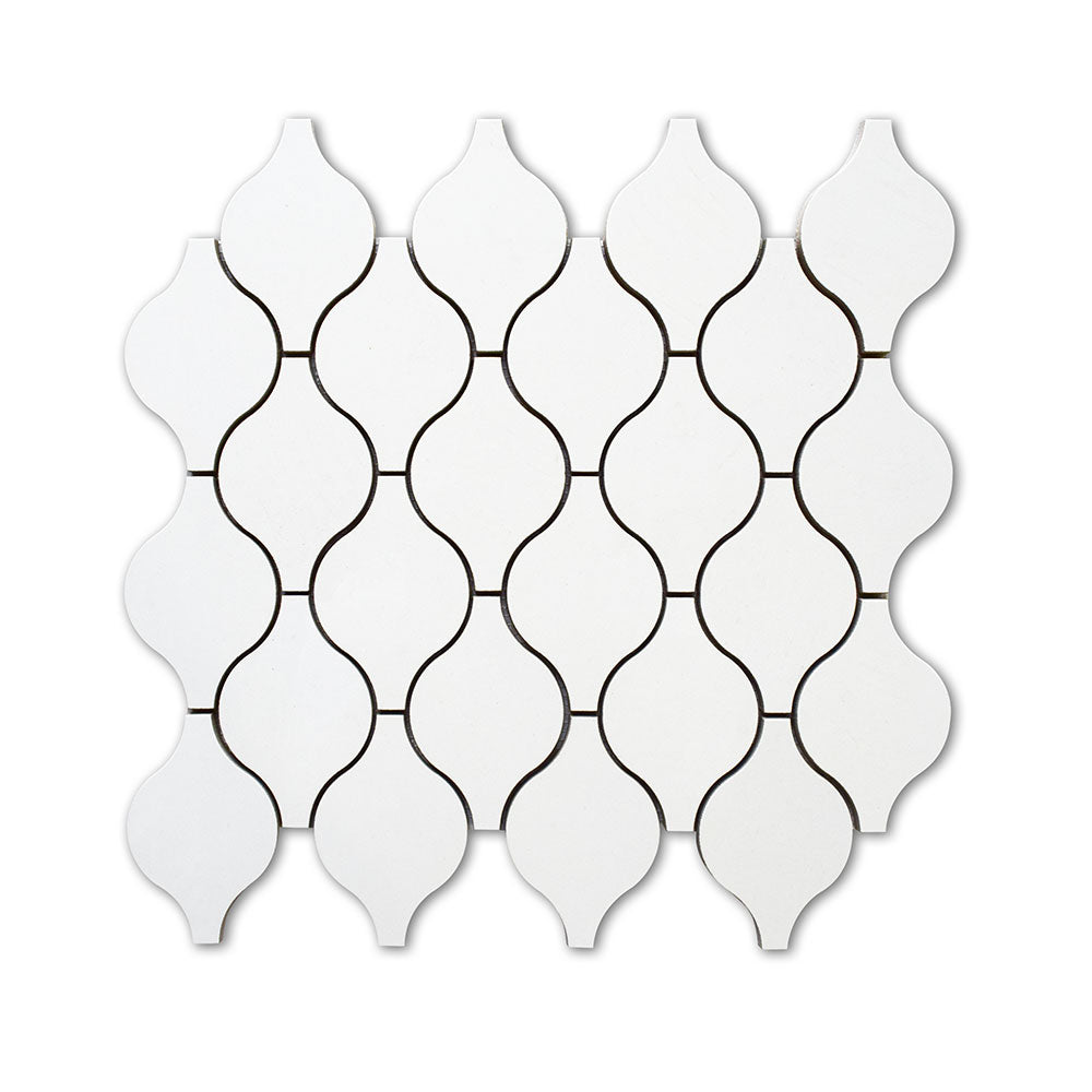 Alpine Polished Inifinity Mos Porcelain Polished 18x18 Mosaics
