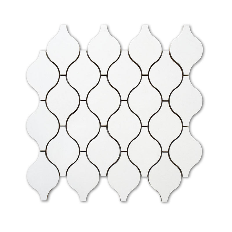Alpine Polished Inifinity Mos Porcelain Polished 18x18 Mosaics