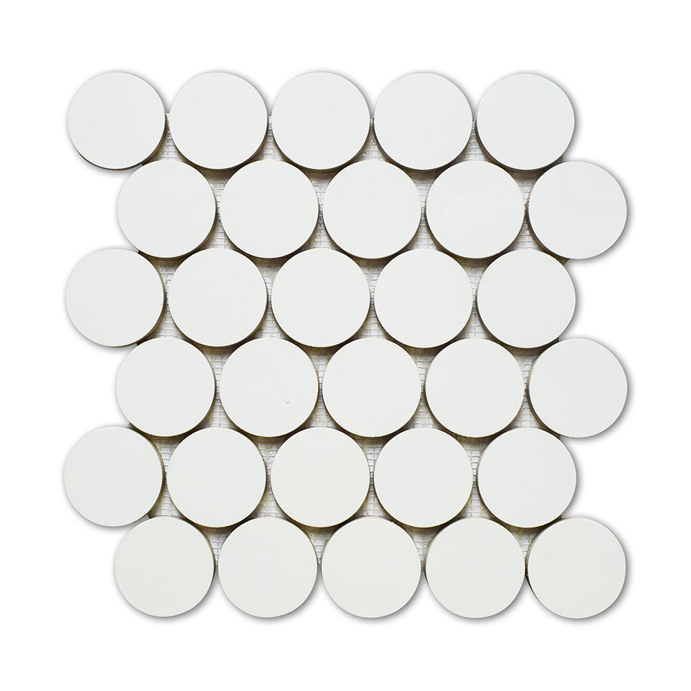 Alpine Polished Sphere Mosaic Porcelain Polished 18x18 Mosaics