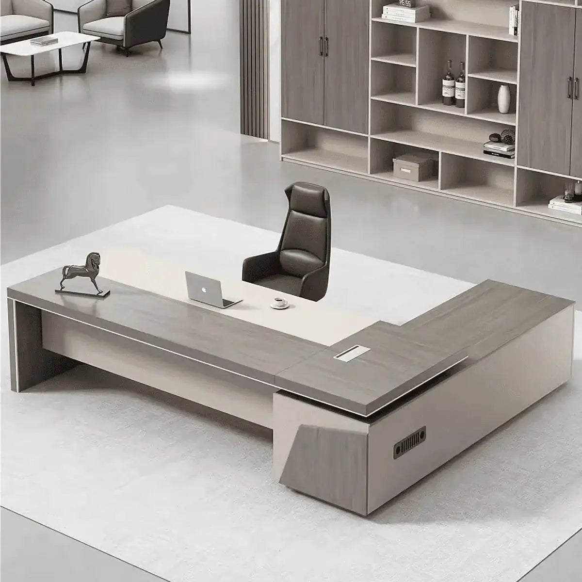 Altair · Modern L-Shaped Executive Desk by Arc Grove