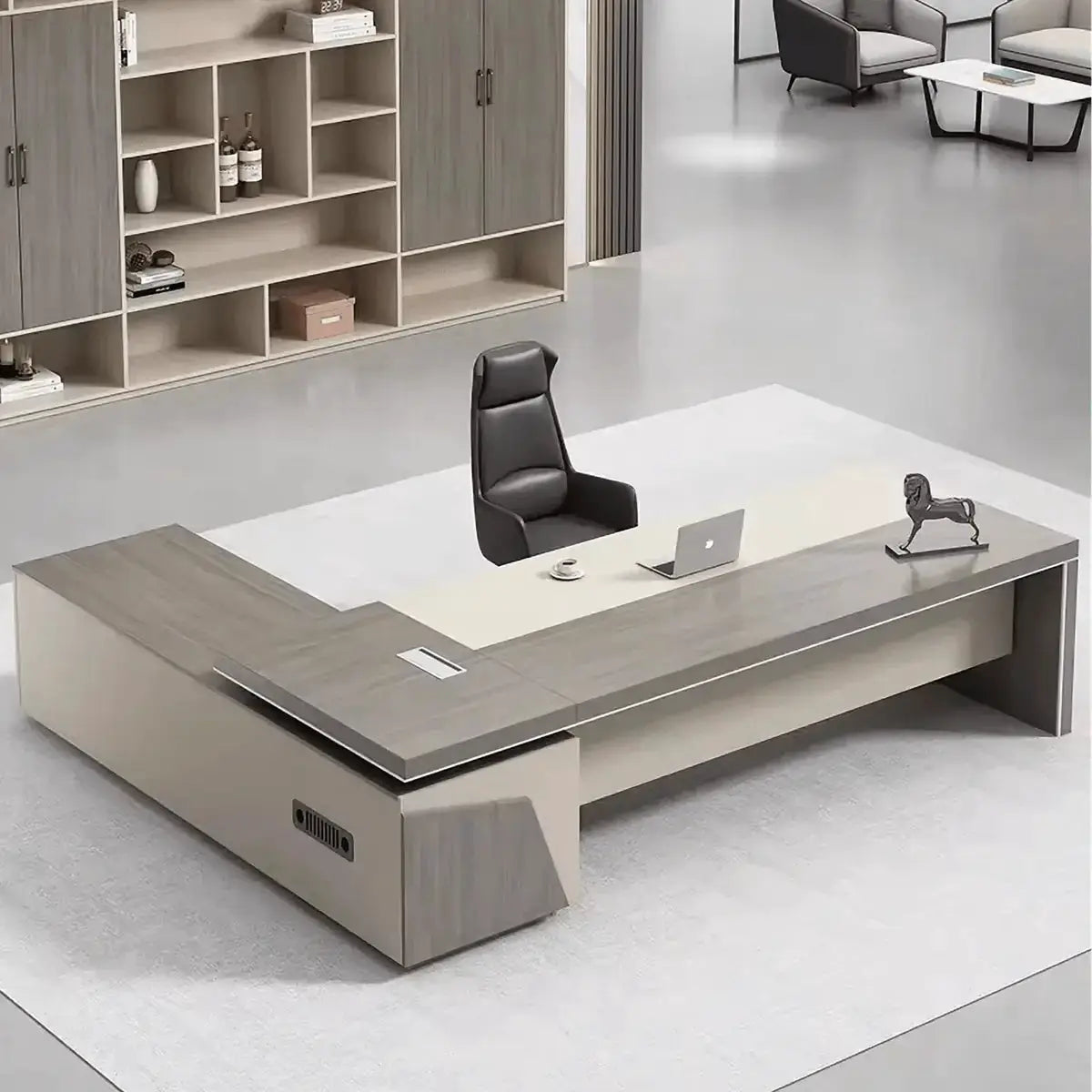 Altair · Modern L-Shaped Executive Desk by Arc Grove