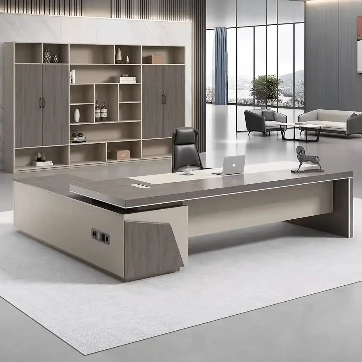 Altair · Modern L-Shaped Executive Desk by Arc Grove