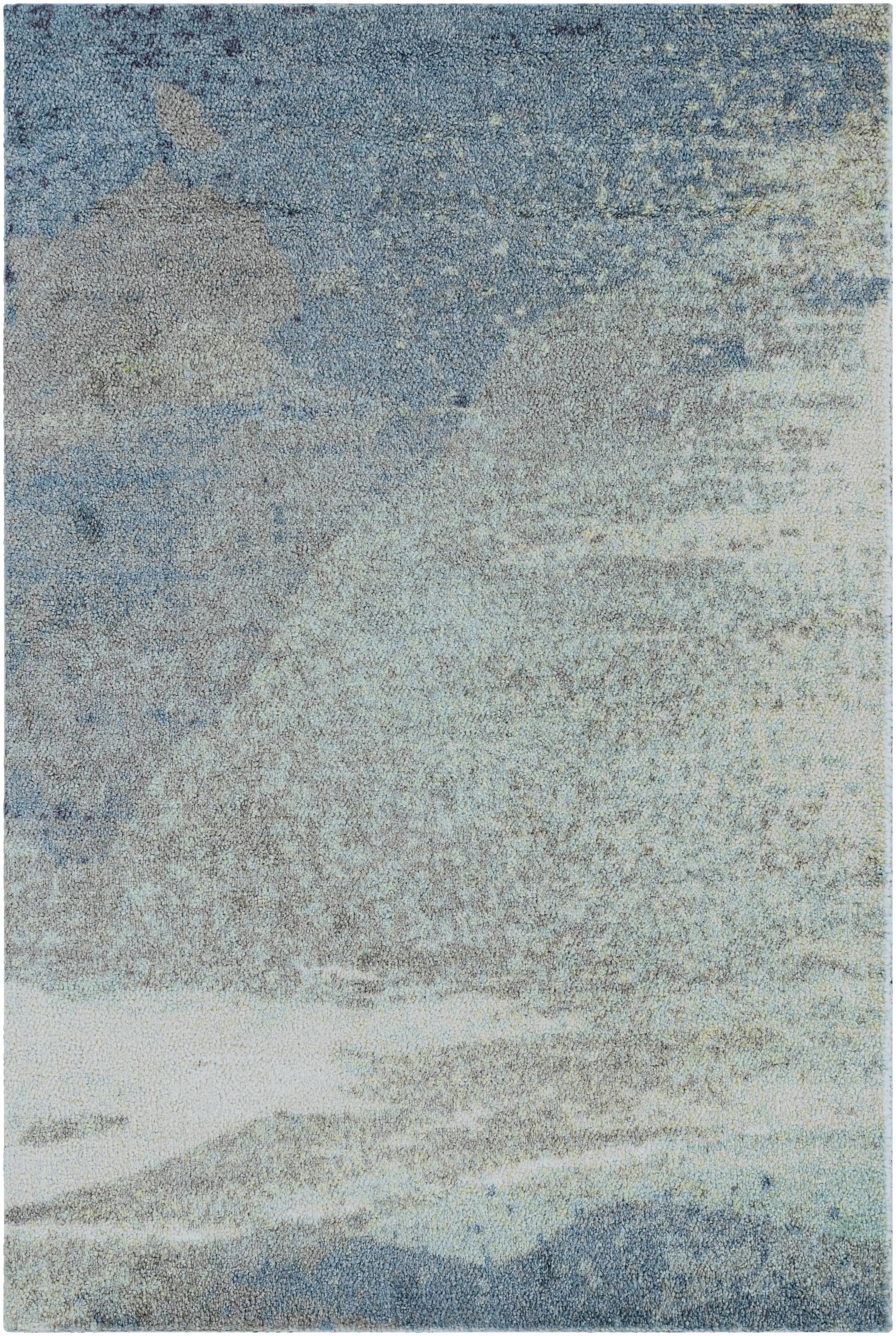 Alvaton Abstract Blue Rug by Boutique Rugs