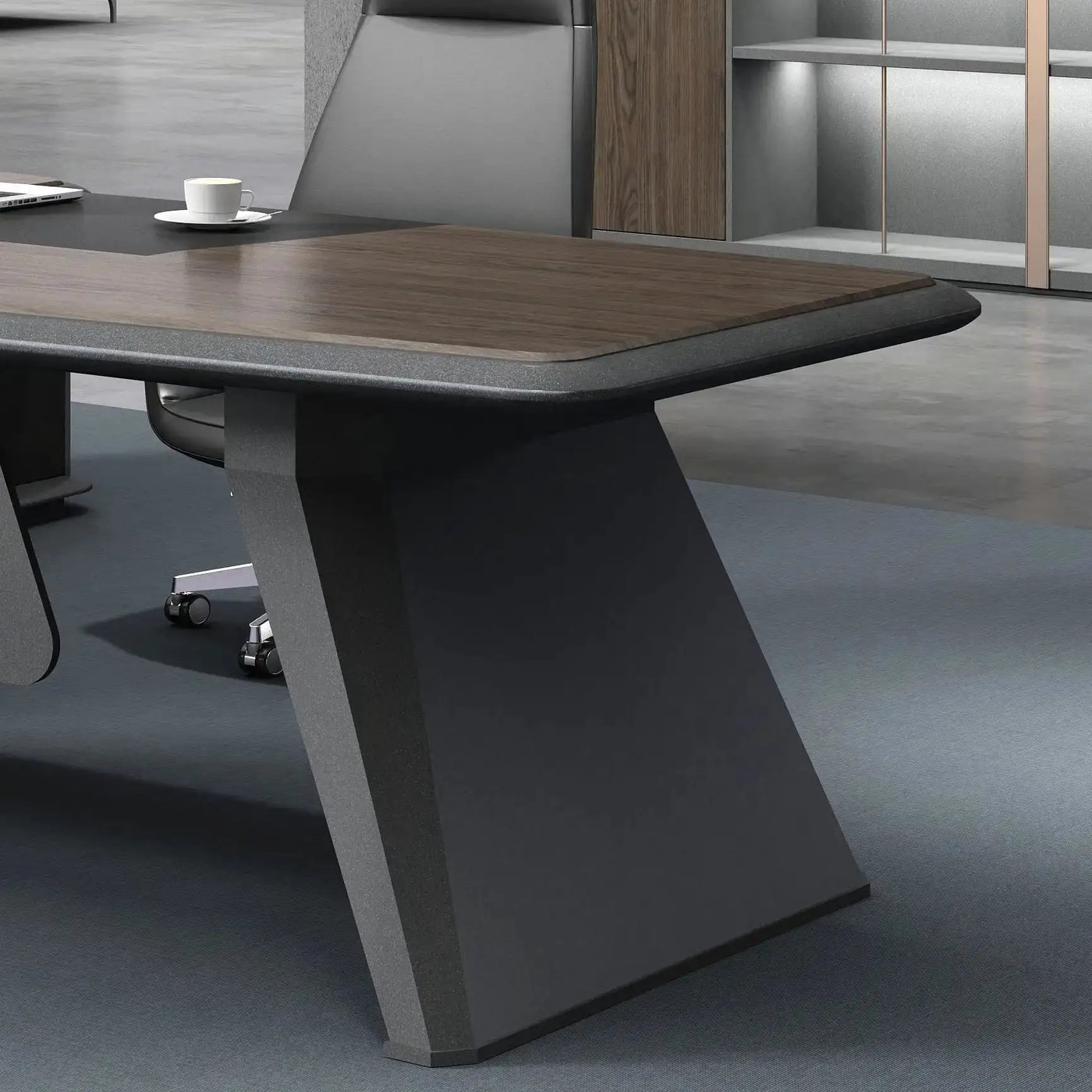 Alwin · Modern L-Shaped Executive Desk by Arc Grove