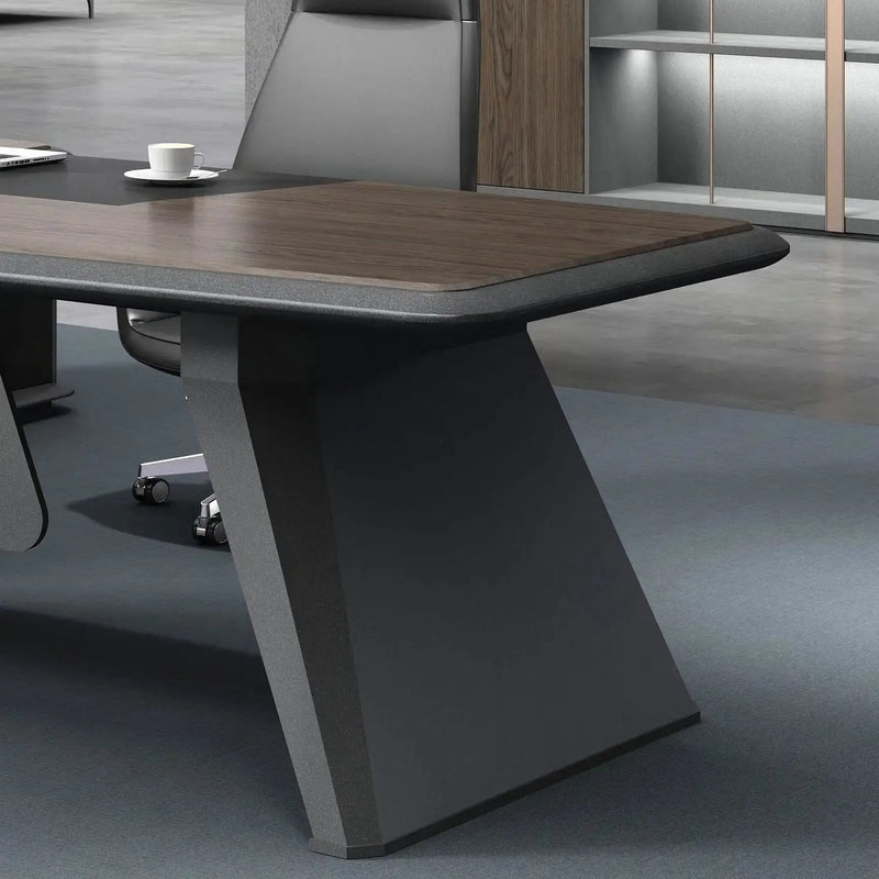 Alwin · Modern L-Shaped Executive Desk by Arc Grove