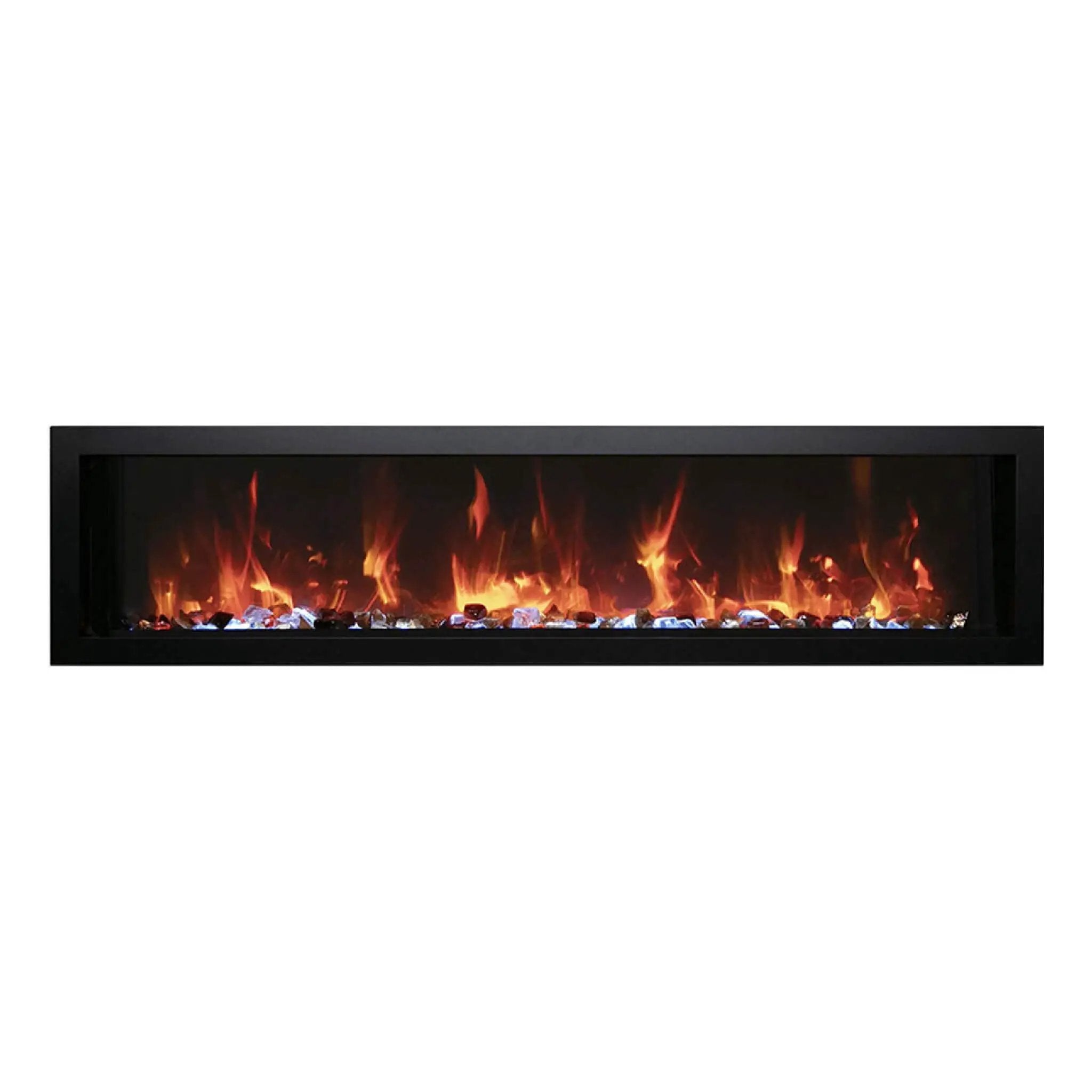 Amantii Panorama BI Extra Slim 60-Inch Smart Electric Fireplace [BI-60-XTRASLIM] (SAK59128) by SAKSBY WHOLESALE
