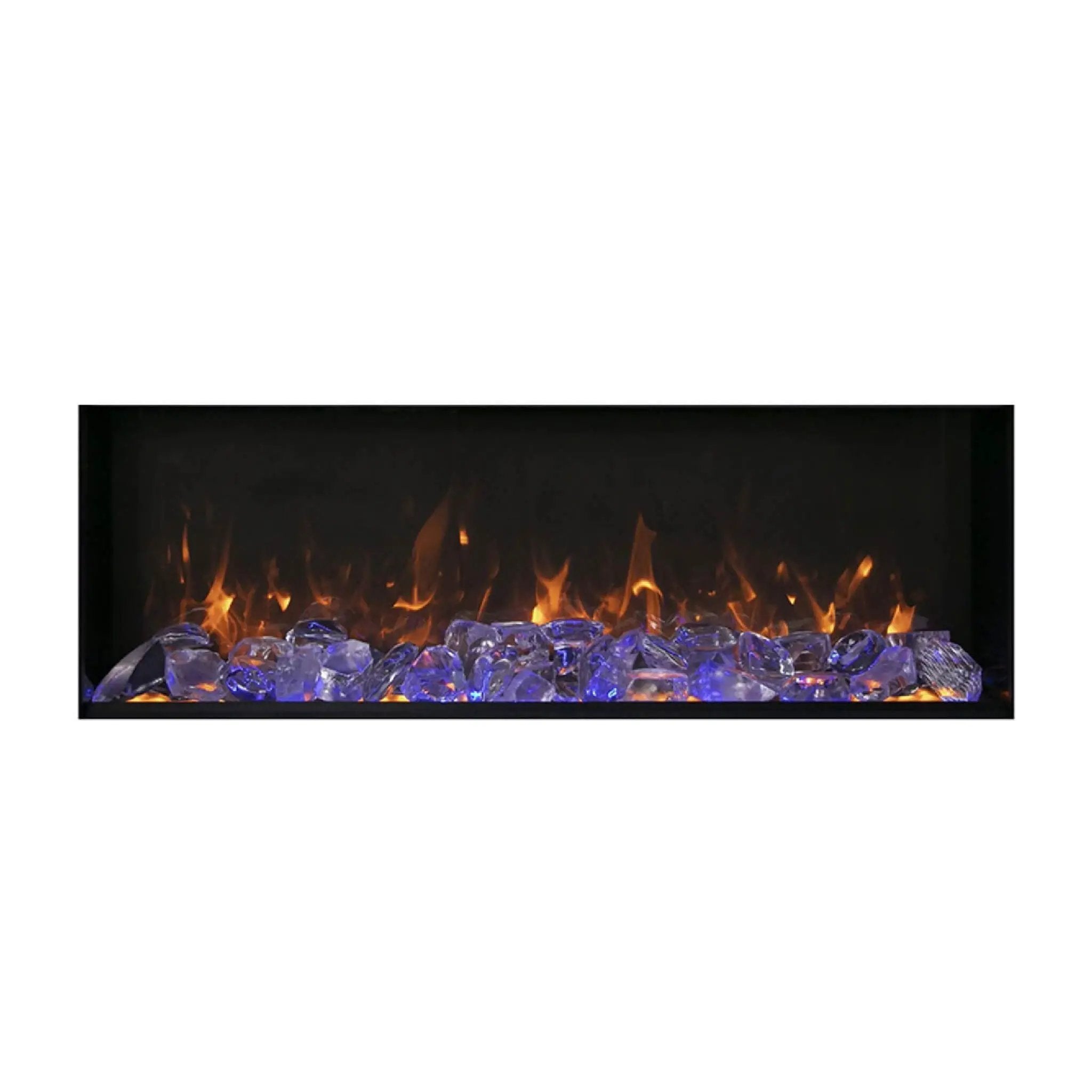 Amantii Panorama BI Extra Slim 60-Inch Smart Electric Fireplace [BI-60-XTRASLIM] (SAK59128) by SAKSBY WHOLESALE