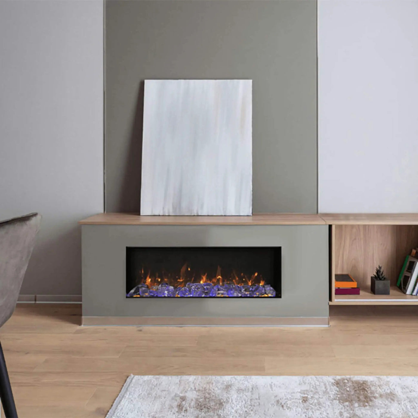 Amantii Panorama BI Slim Smart Electric Fireplace [BI-50/60/72-SLIM-OD] (SAK46329) by SAKSBY WHOLESALE