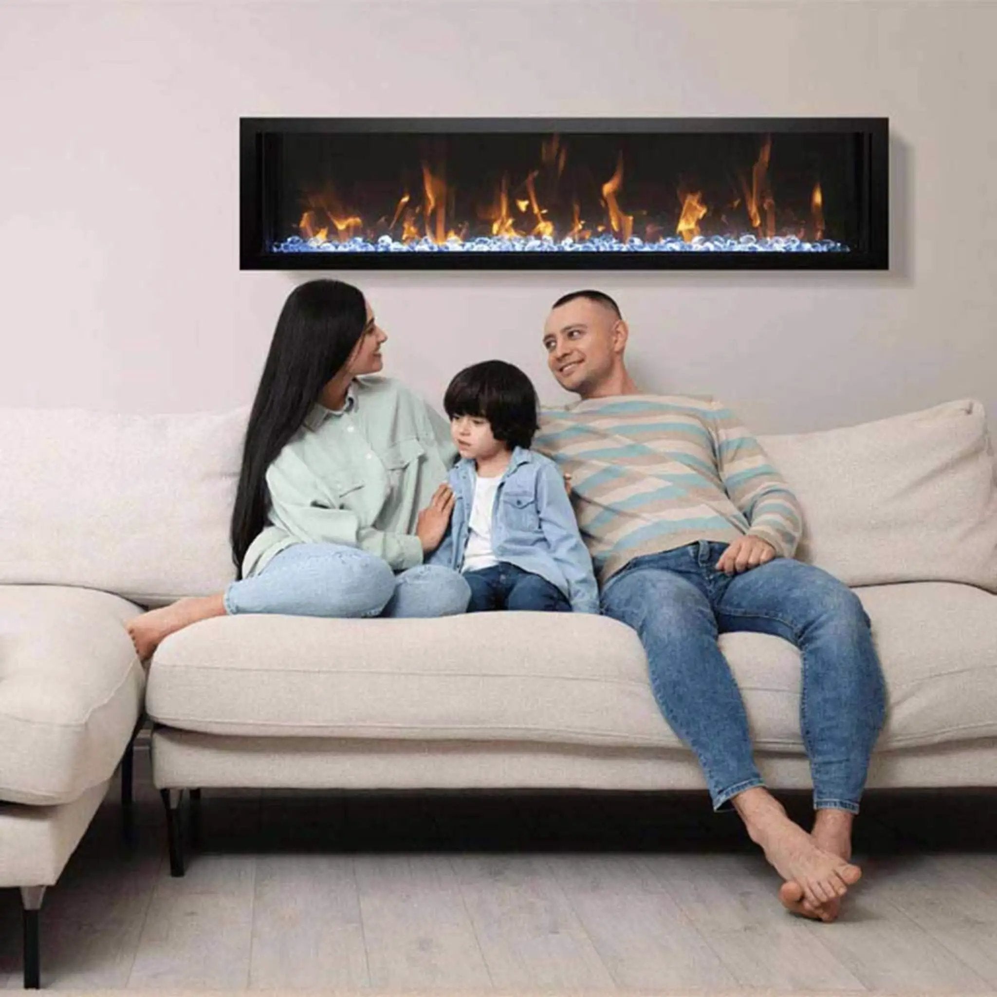 Amantii Panorama BI Slim Smart Electric Fireplace [BI-50/60/72-SLIM-OD] (SAK46329) by SAKSBY WHOLESALE
