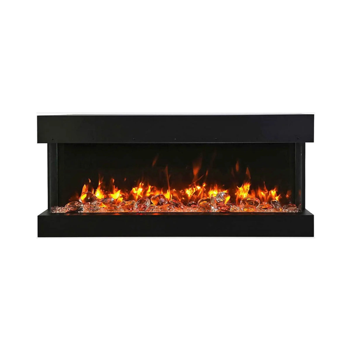 Amantii Tru-View Slim Smart 3-Sided Built-In Electric Fireplace [50/60-TRV-SLIM] (SAK28645) by SAKSBY WHOLESALE
