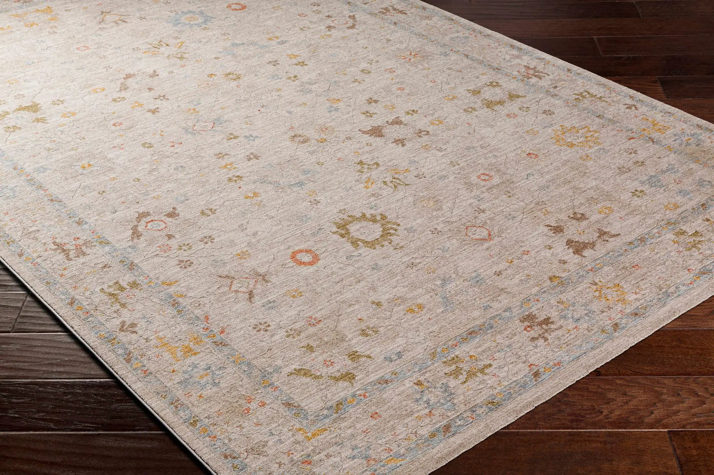 Amina Oushak Thick Luxe Area Rug by Boutique Rugs