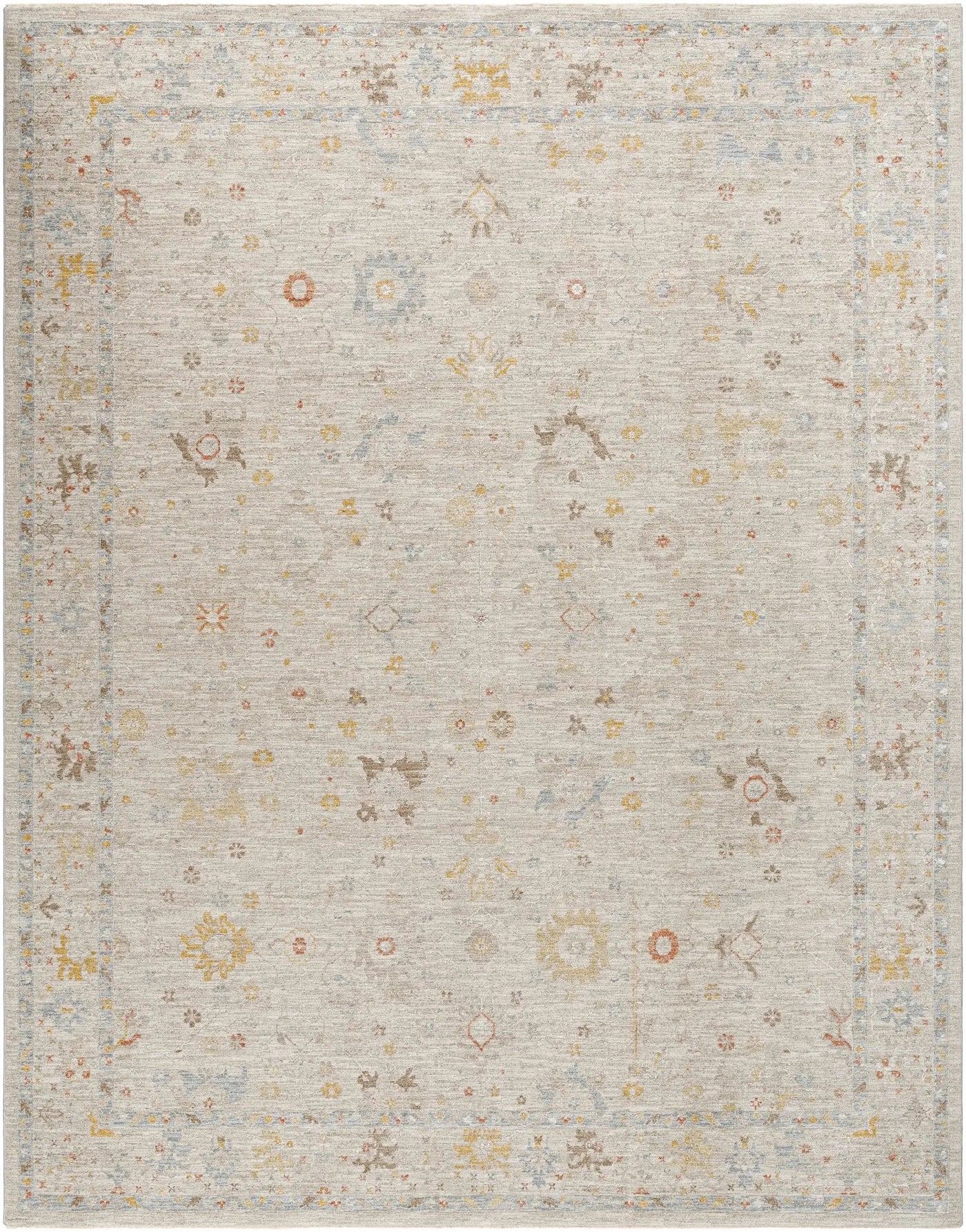 Amina Oushak Thick Luxe Area Rug by Boutique Rugs