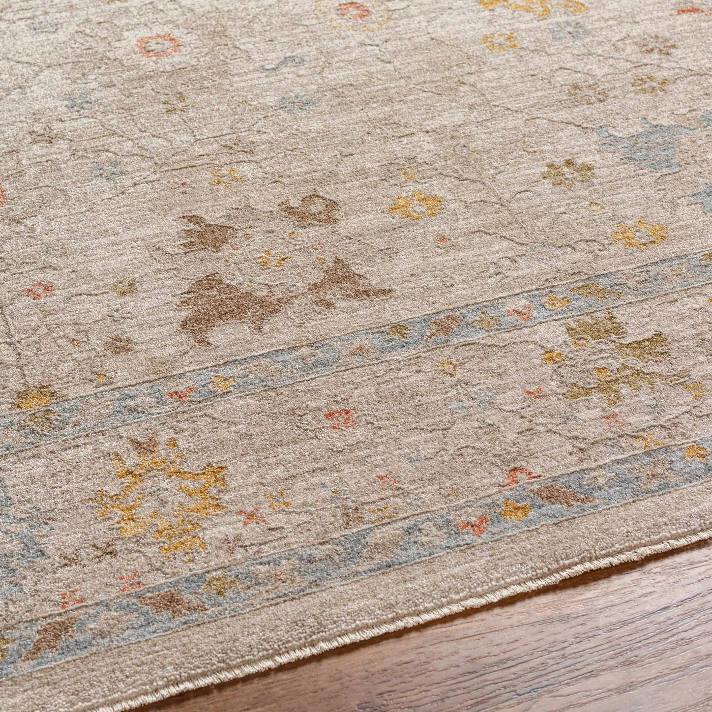 Amina Oushak Thick Luxe Area Rug by Boutique Rugs
