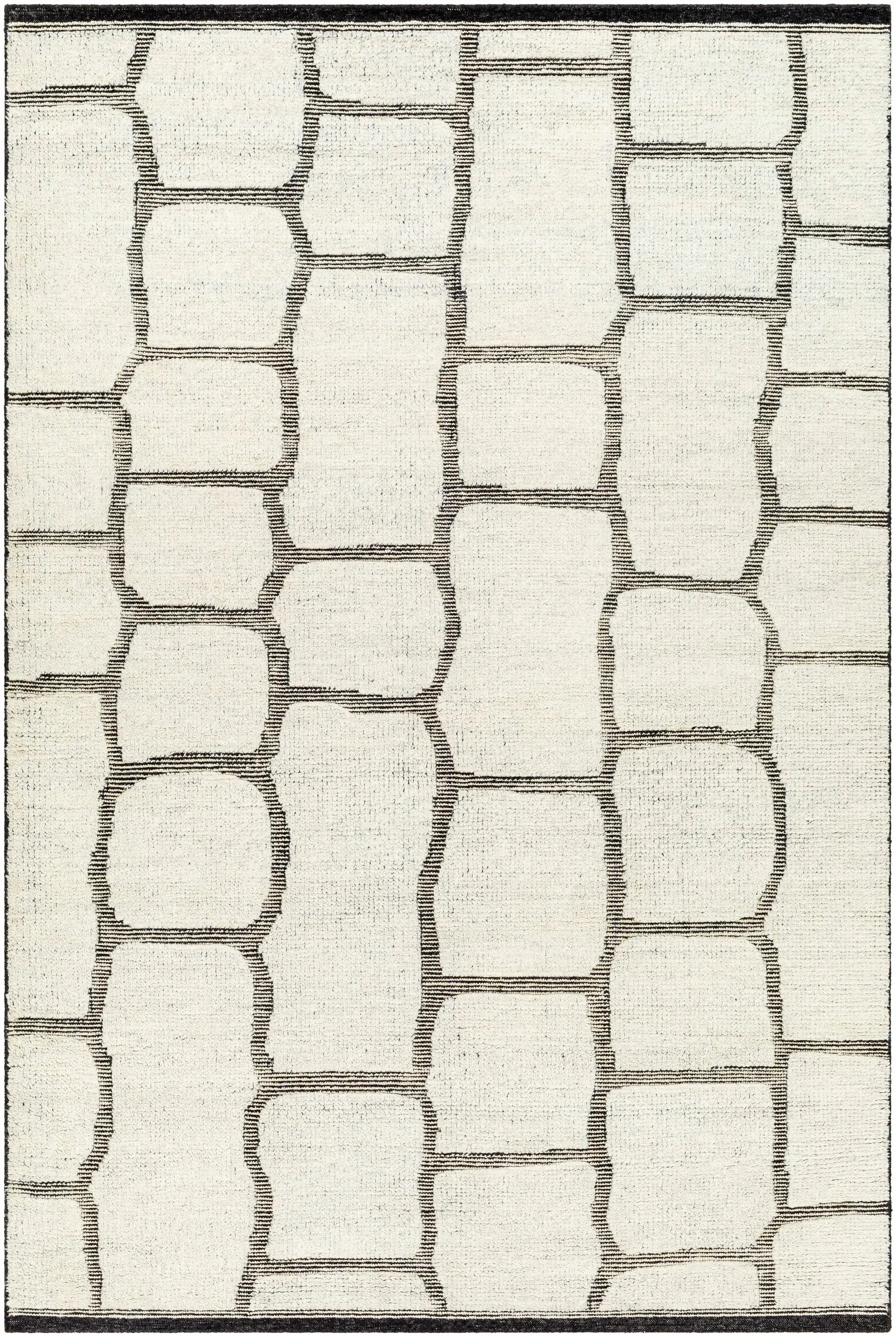 Amira Hand Knotted Wool Area Rug - Clearance by Boutique Rugs