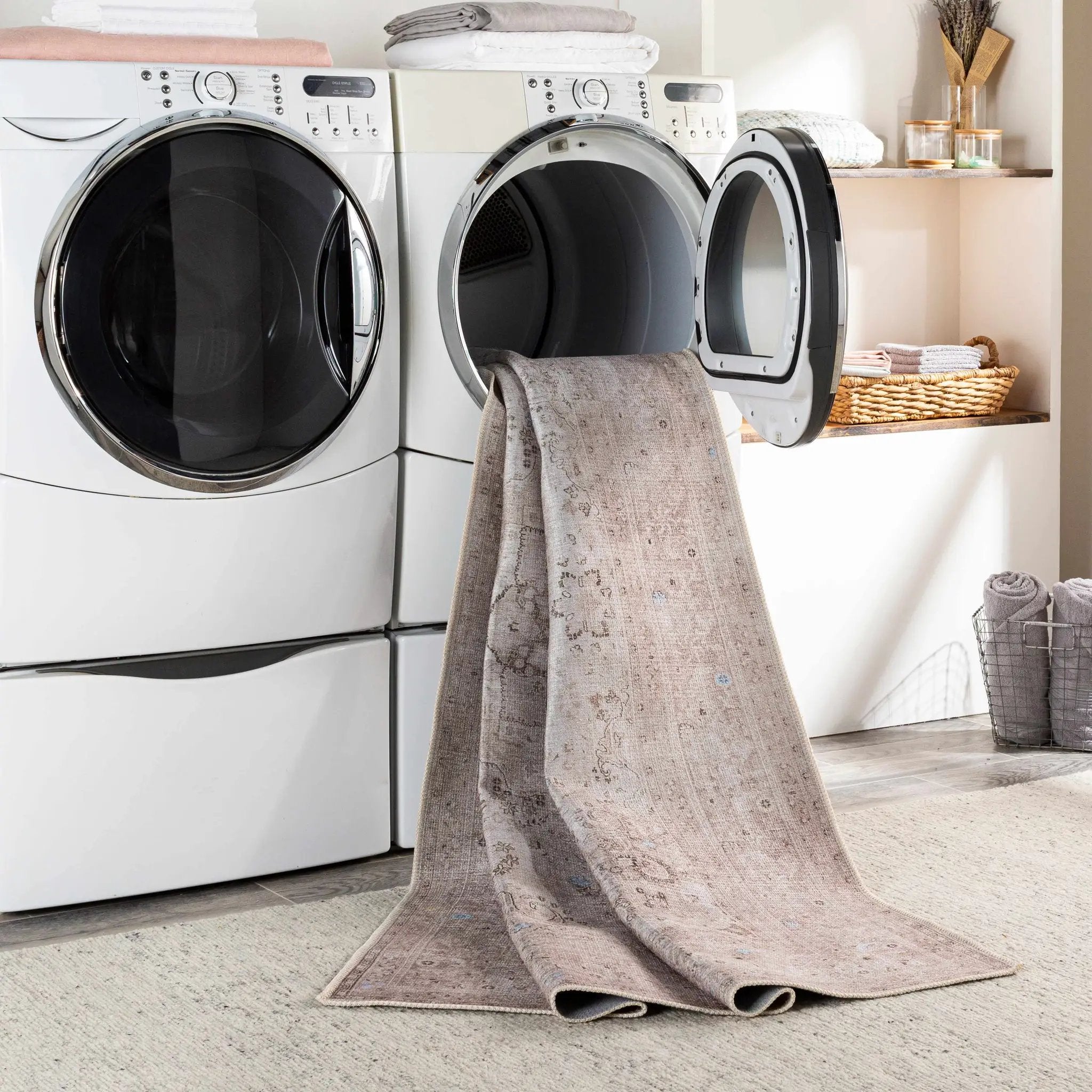 Bethany Washable Area Rug by Hauteloom