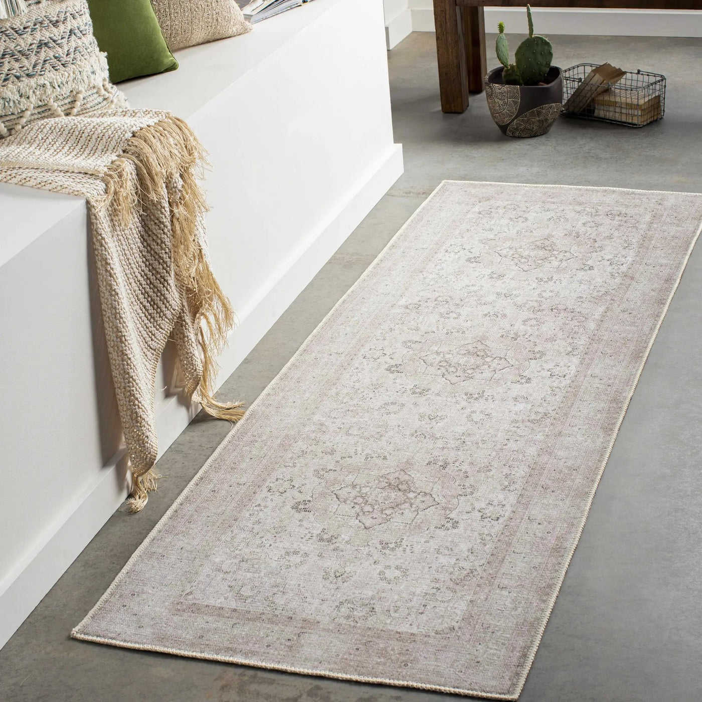 Bethany Washable Area Rug by Hauteloom