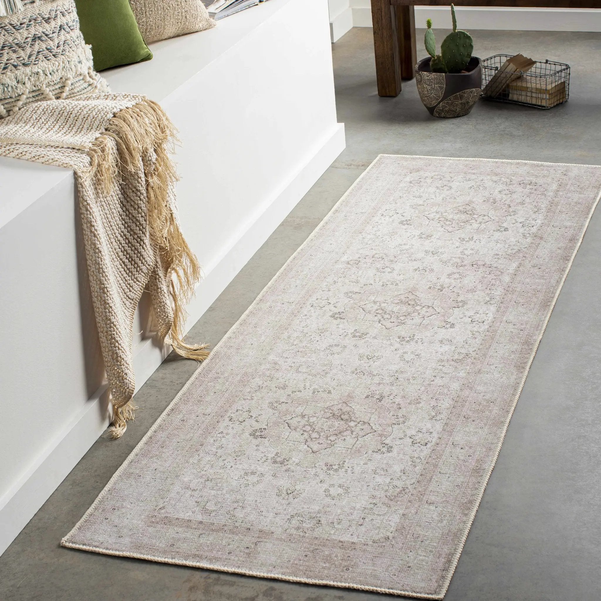 Bethany Washable Area Rug by Hauteloom