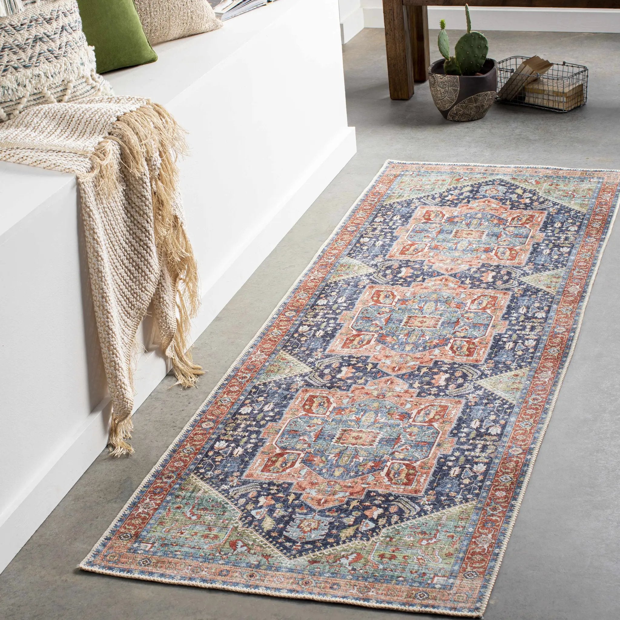Exira Washable Area Rug by Hauteloom