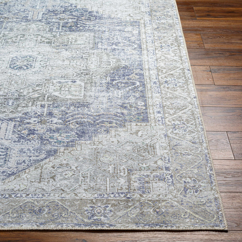 Rosman Olive Washable Area Rug by Hauteloom