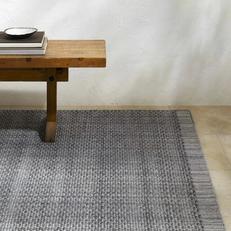 Yong Hand Loomed Gray Rug - Clearance by Boutique Rugs