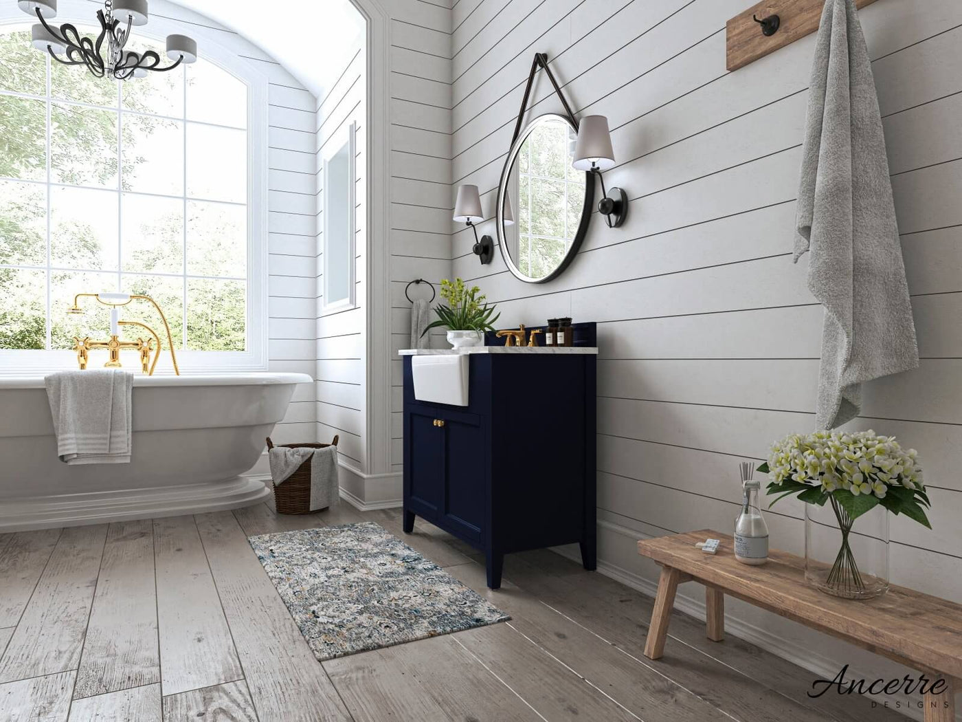 Adeline 36" Bath Vanity Set by Ancerre Designs