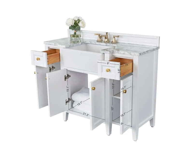 Adeline 48" Bath Vanity Set by Ancerre Designs