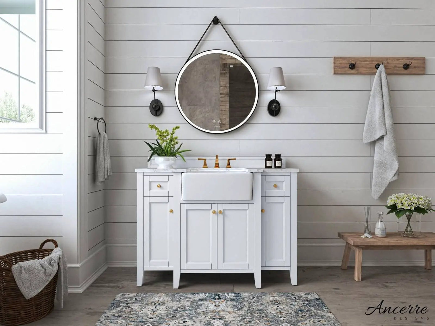 Adeline 48" Bath Vanity Set by Ancerre Designs