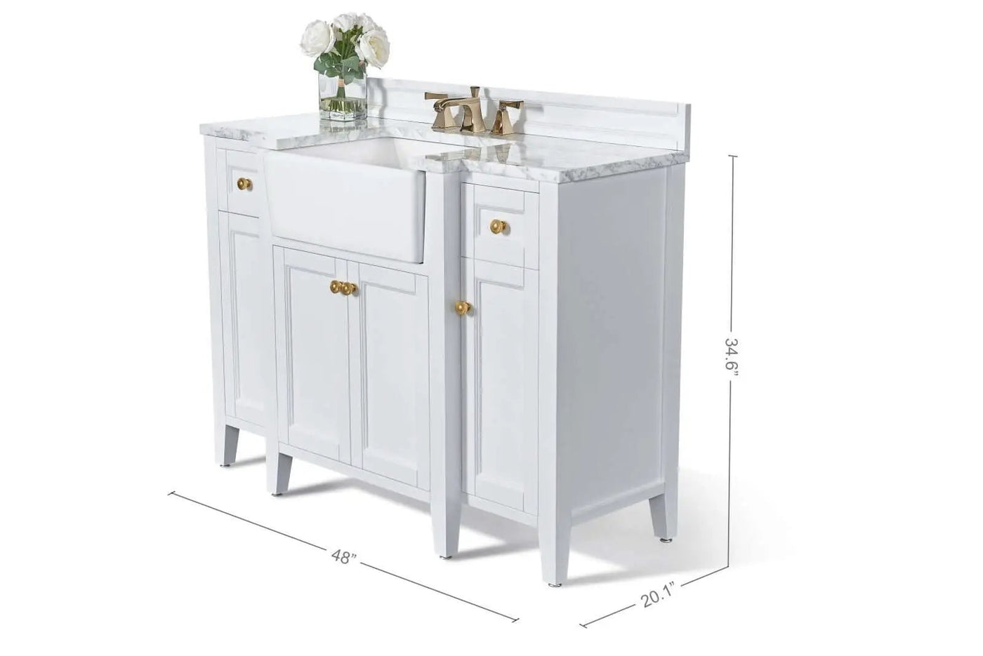Adeline 48" Bath Vanity Set by Ancerre Designs