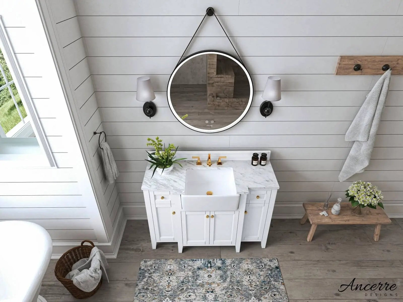 Adeline 48" Bath Vanity Set by Ancerre Designs