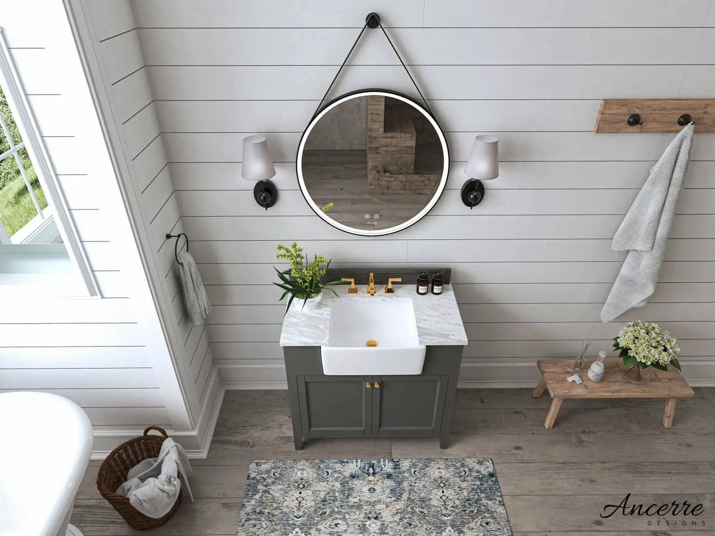 Adeline 36" Bath Vanity Set by Ancerre Designs