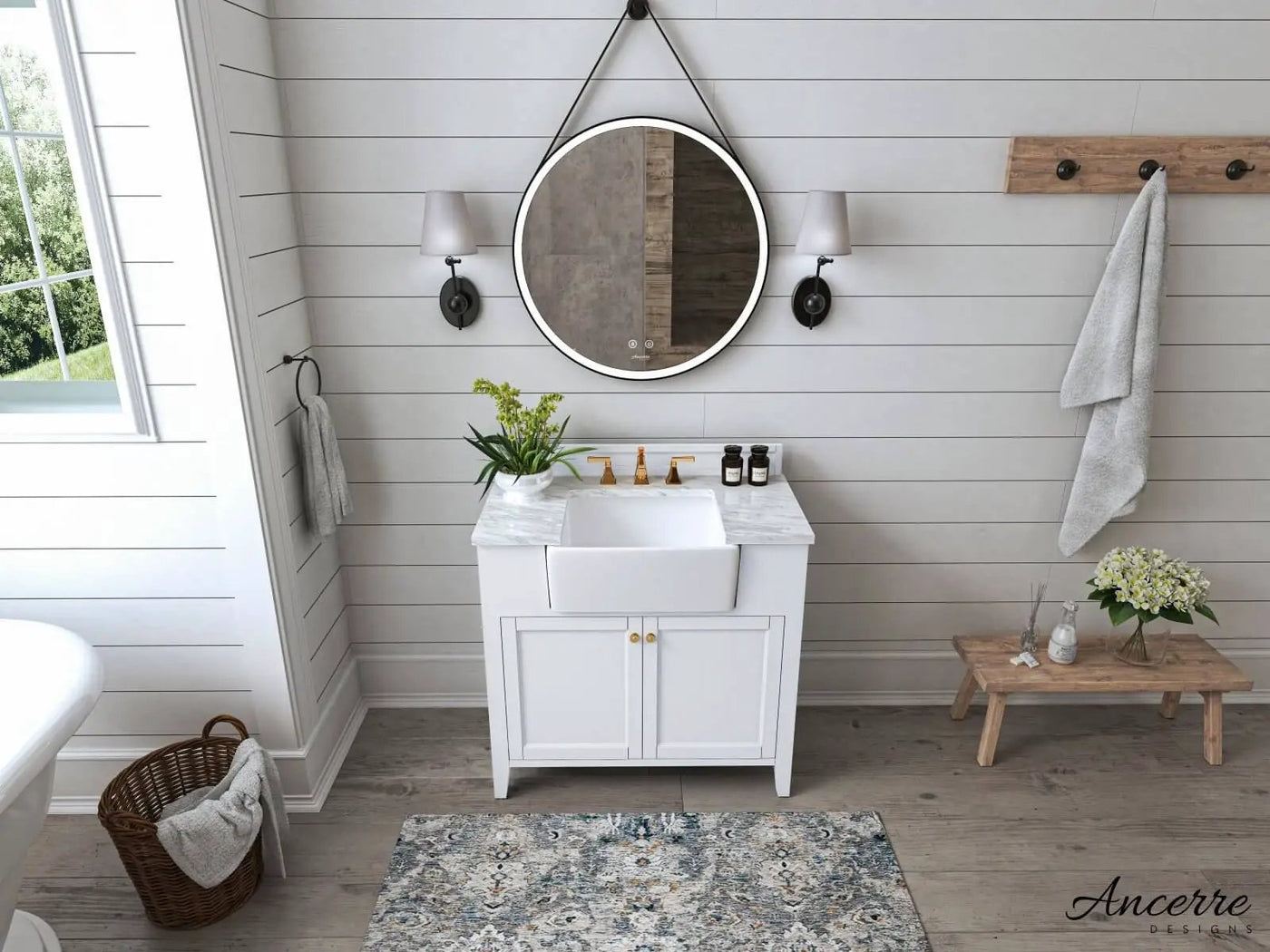 Adeline 36" Bath Vanity Set by Ancerre Designs
