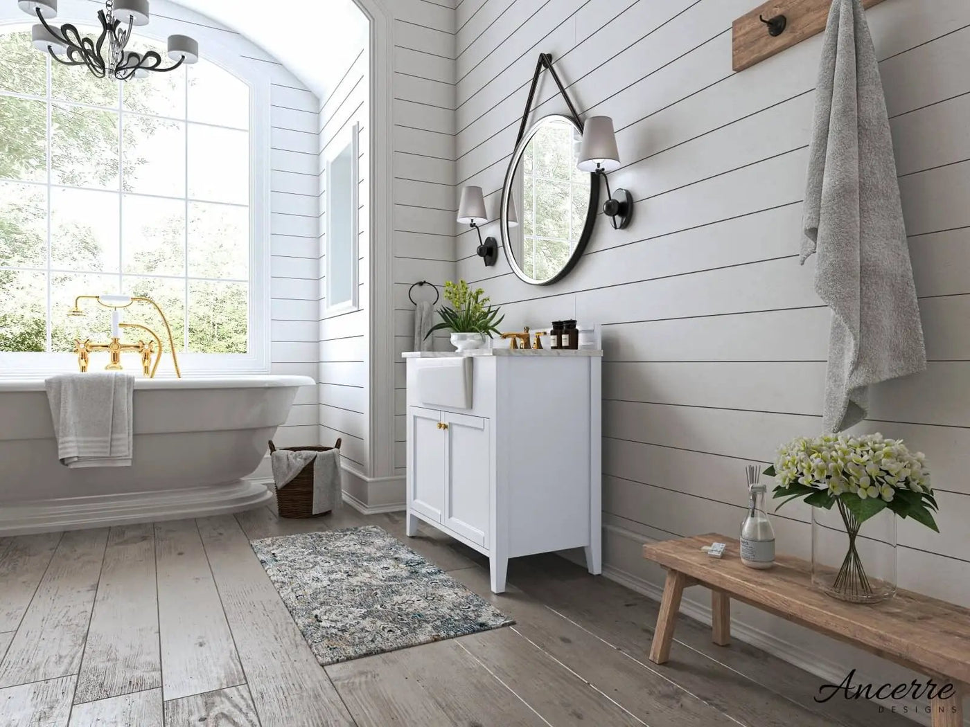 Adeline 36" Bath Vanity Set by Ancerre Designs