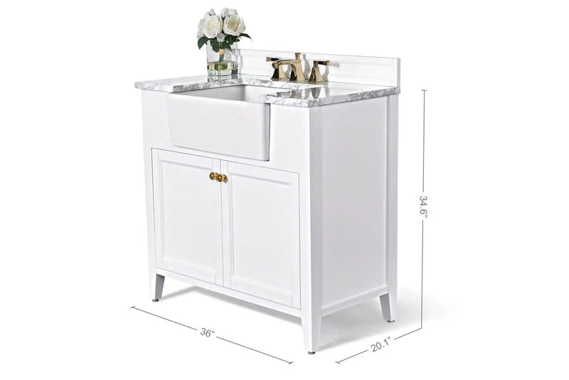 Adeline 36" Bath Vanity Set by Ancerre Designs