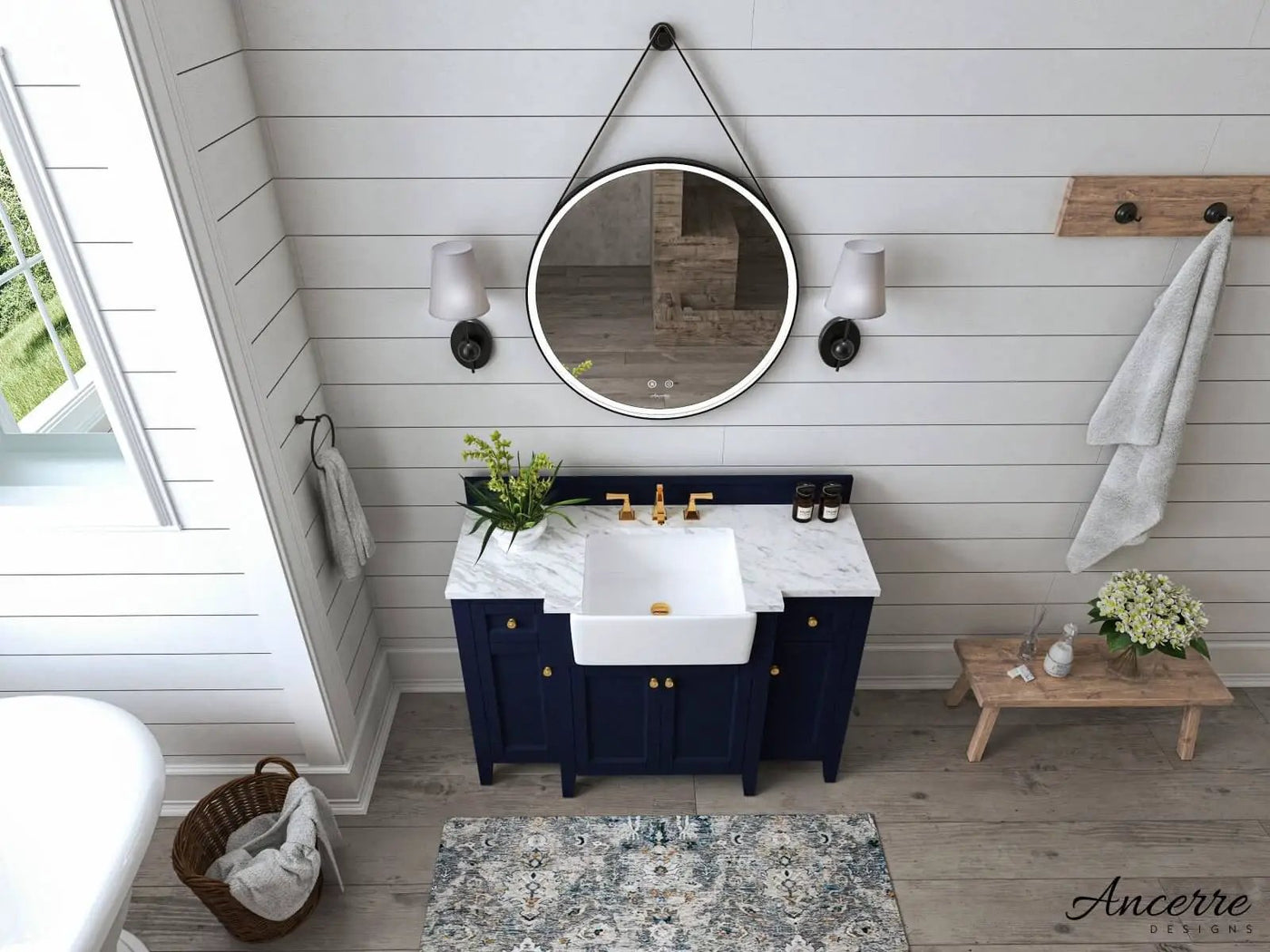 Adeline 48" Bath Vanity Set by Ancerre Designs
