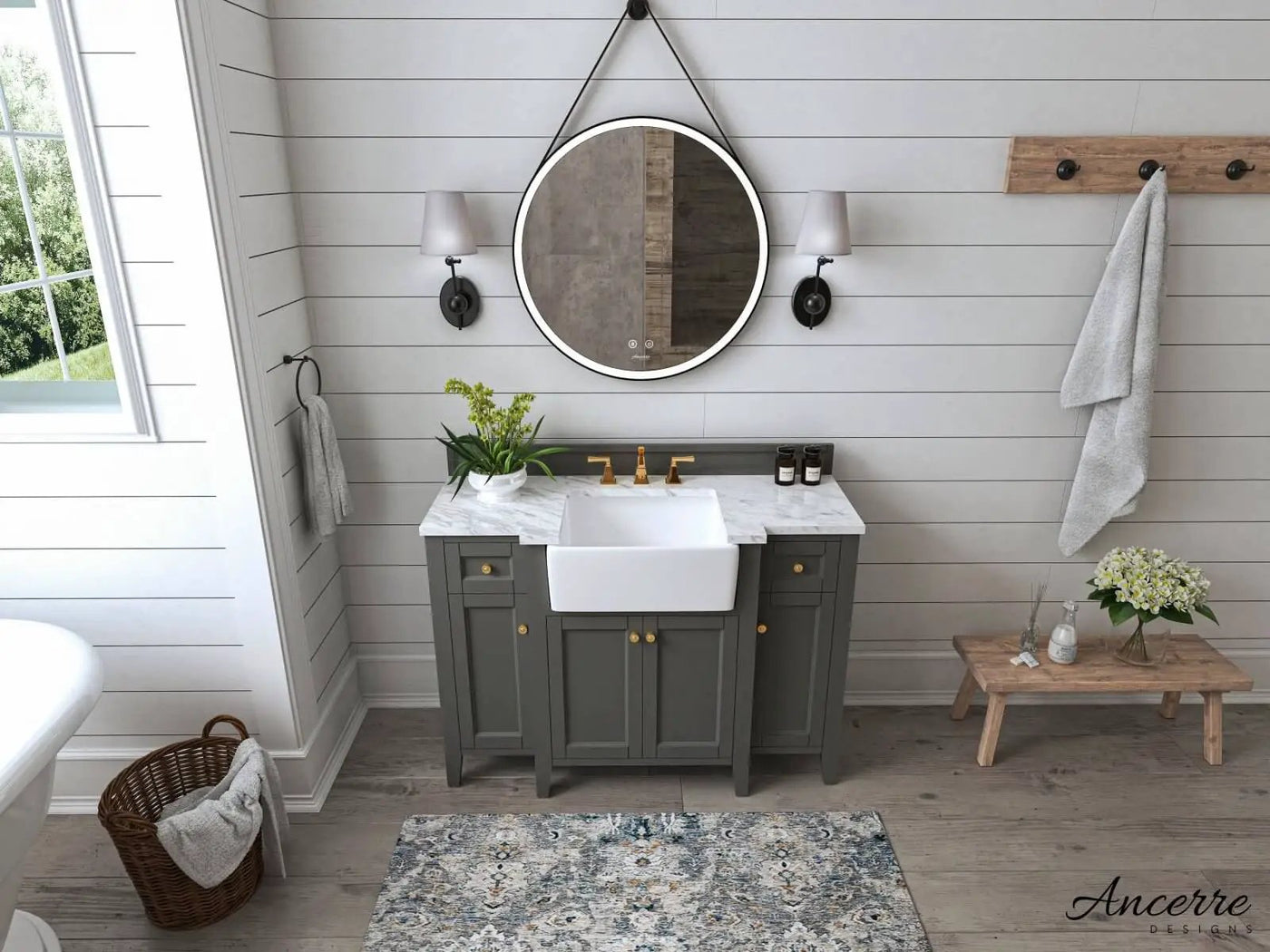Adeline 48" Bath Vanity Set by Ancerre Designs