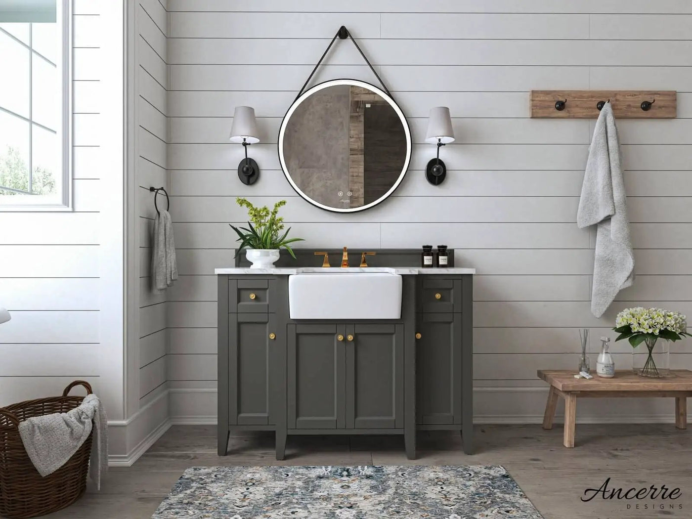 Adeline 48" Bath Vanity Set by Ancerre Designs