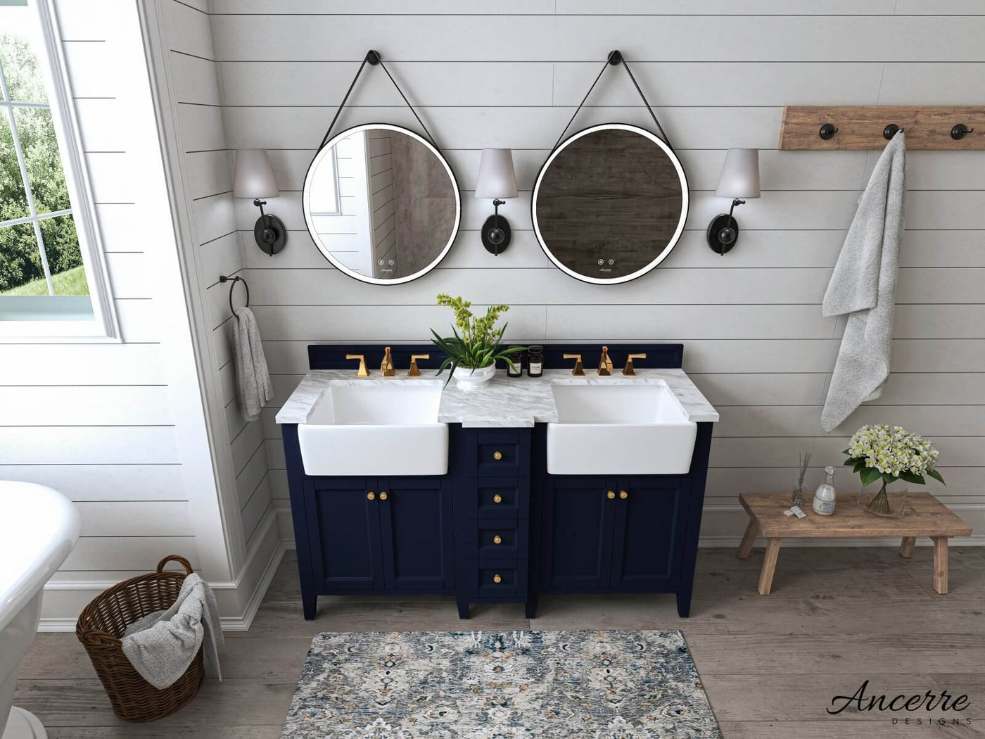 Adeline 60" Bath Vanity Set by Ancerre Designs