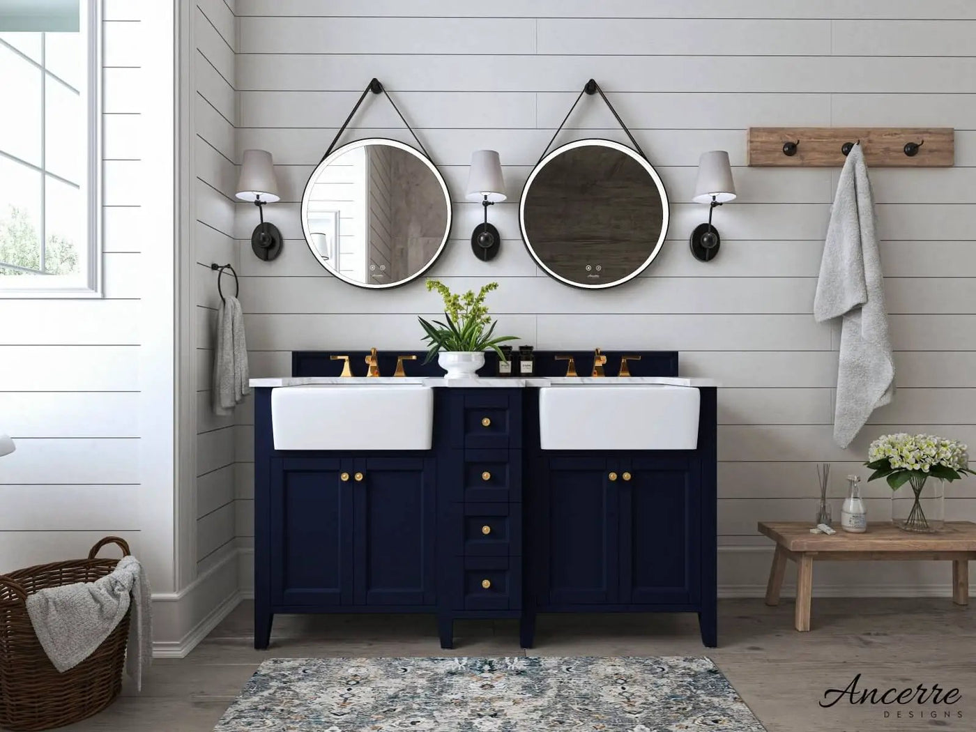 Adeline 60" Bath Vanity Set by Ancerre Designs
