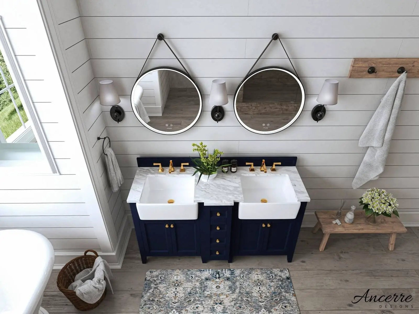 Adeline 60" Bath Vanity Set by Ancerre Designs