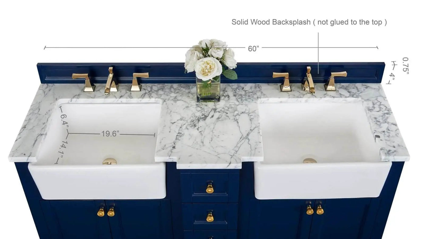 Adeline 60" Bath Vanity Set by Ancerre Designs