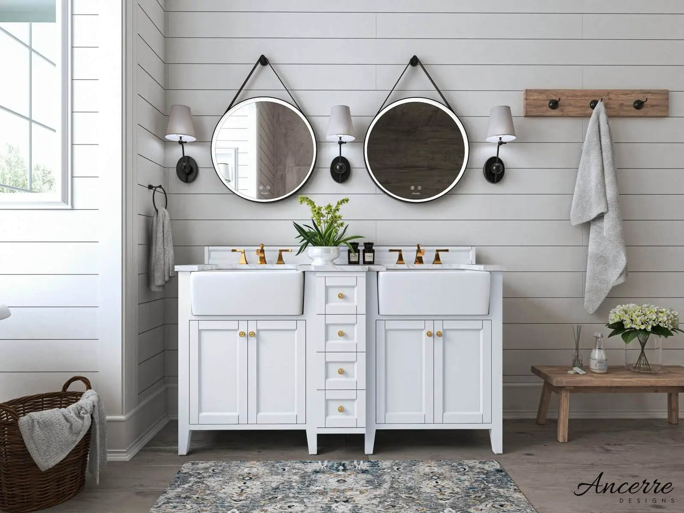 Adeline 60" Bath Vanity Set by Ancerre Designs
