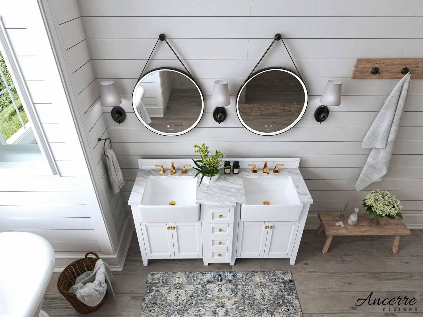 Adeline 60" Bath Vanity Set by Ancerre Designs