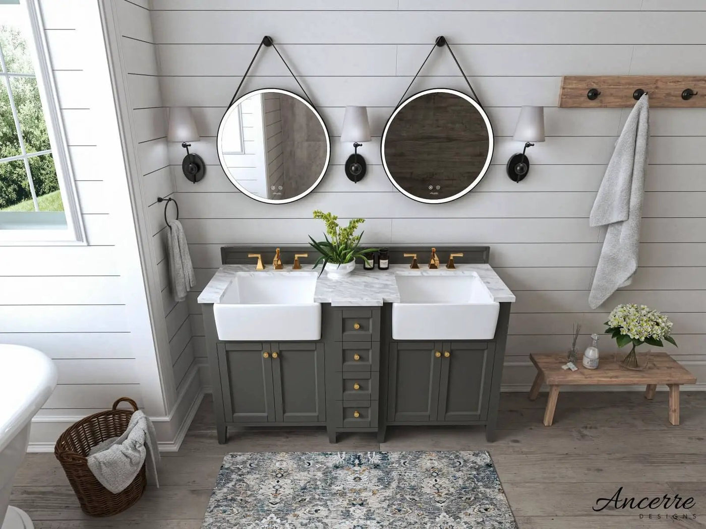 Adeline 60" Bath Vanity Set by Ancerre Designs