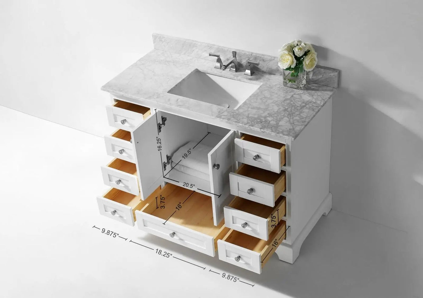 Audrey 48" Bath Vanity Set by Ancerre Designs