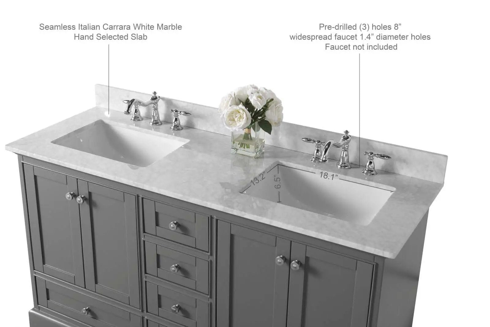 Audrey 48" Bath Vanity Set by Ancerre Designs